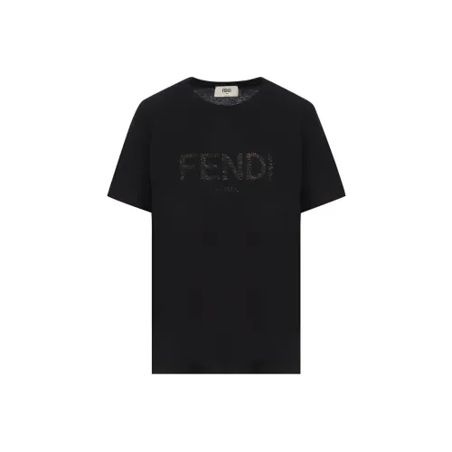 FENDI SS23 Стандартная Рубашка Мужская Черная