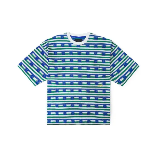 VANS TOKYO DESIGN COLLECTIVE Синие полосы Унисекс Футболка