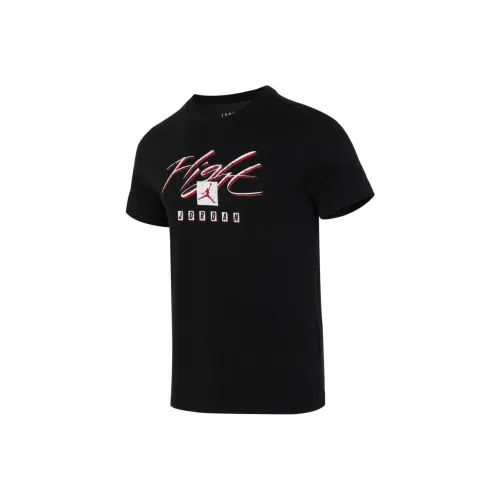 JORDAN Черные Мужские T-Рубашки