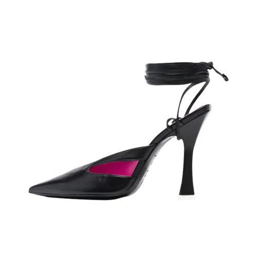 The Attico Anais Узкий каблук Высокие каблуки 10,5 см Женские Черный