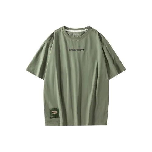OUTDOOR PRODUCTS Microwave Зеленый Мужская T-Рубашка