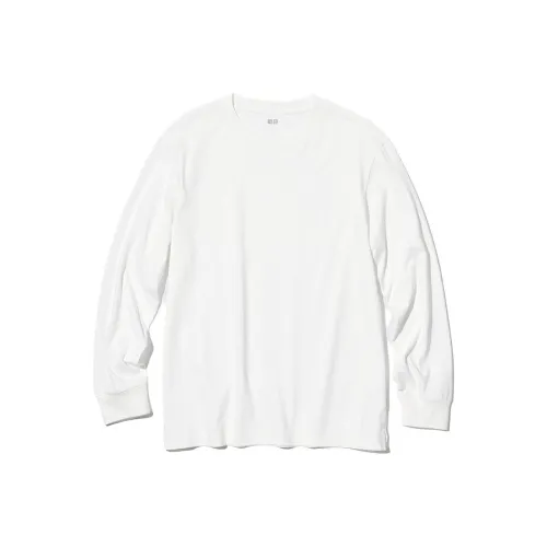 UNIQLO Белый 00 Мужская T-рубашка