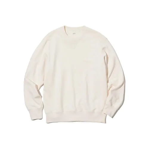 UNIQLO Сливочный Унисекс Футболка