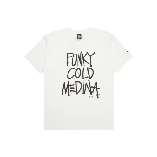 Stussy Белый Мужской T-Рубашки