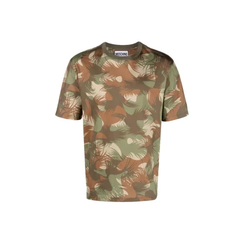 MOSCHINO Зеленые Мужские Футболки
