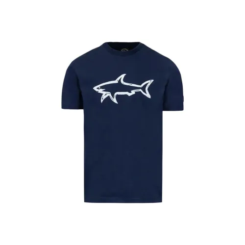 Paul Shark Yachting T-Shirt Мужской Синий