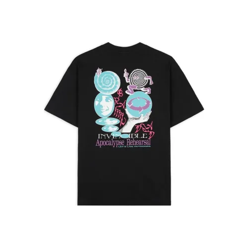 Brain Dead co-brand Brain Dead co-brand X INVINCIBLE коллаборация издание Co Фирменный черный Мужская T-рубашка