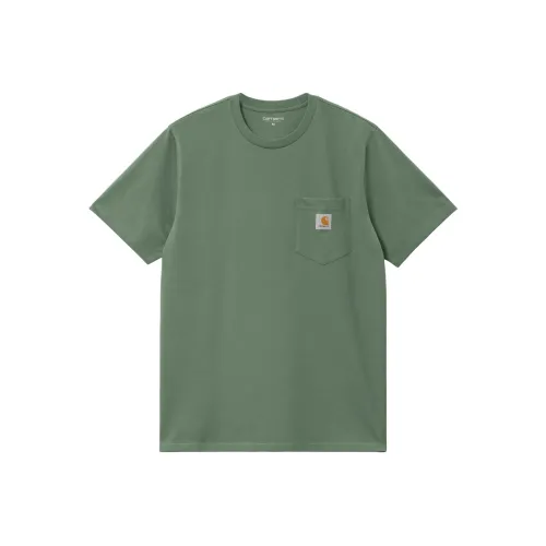 Carhartt WIP SS24 S S Pocket T-Shirt T-Shirt Мужской Зеленый