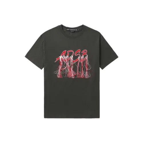 ANDERSSON BELL Коллаборация T-Рубашка Мужская Угольно-Серый