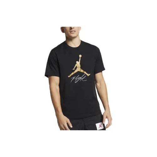 Jordan Flight Черные Мужские Футболки