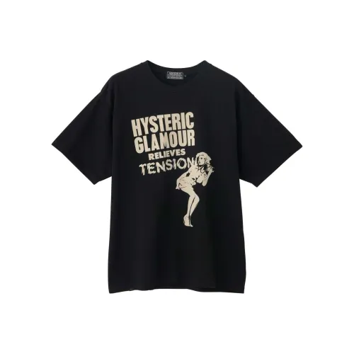 HYSTERIC GLAMOUR совместная черная мужская рубашка T