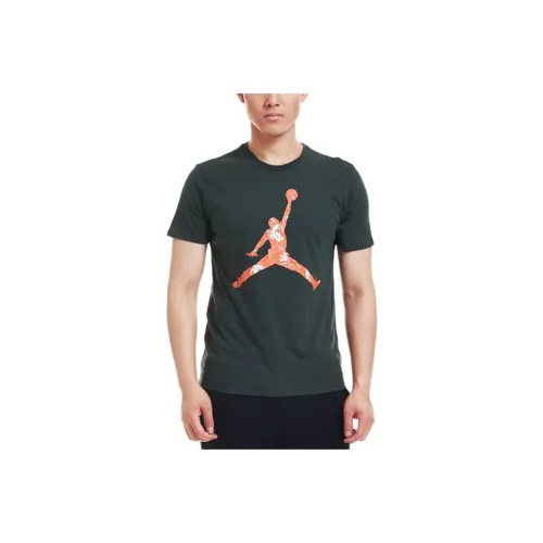 Jordan Jumpman T-Shirt Мужская Темно-Серый