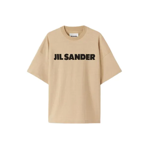 JIL SANDER Светло-янтарный Мужской T-рубашки