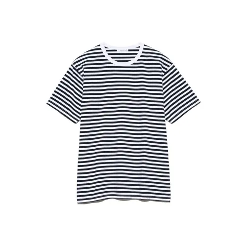 NANAMICA Черный X Белый Унисекс Футболка