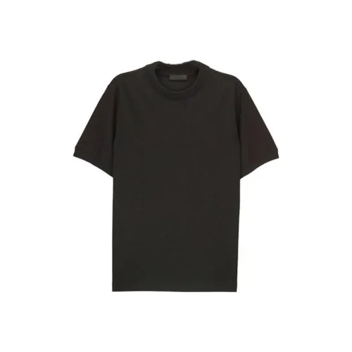 PRADA Мужские черные T-рубашки