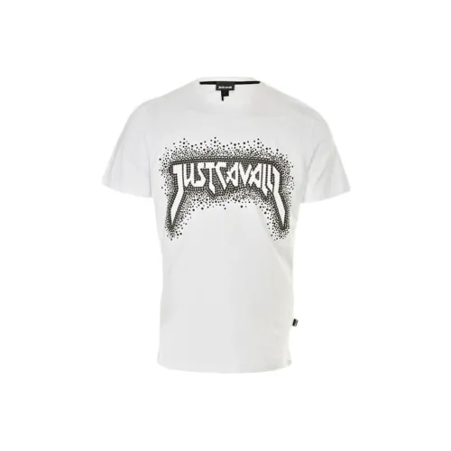 Just Cavalli T-Shirt Мужской Белый