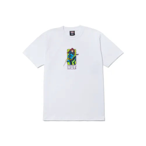 HUF X Marvel Co Брендированная SERIES Белая Унисекс Футболка