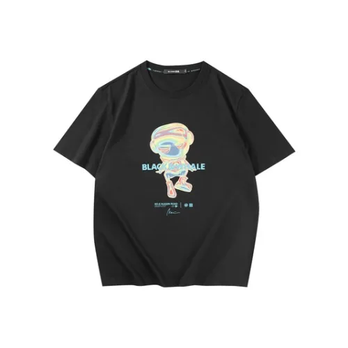 HLA JEANS Черный D4 Мужская T-Рубашка