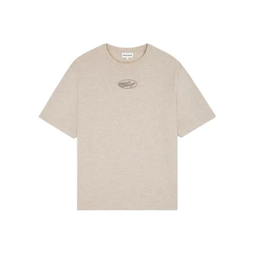 Maison Kitsune SS24 T Рубашка Мужская Пшеница