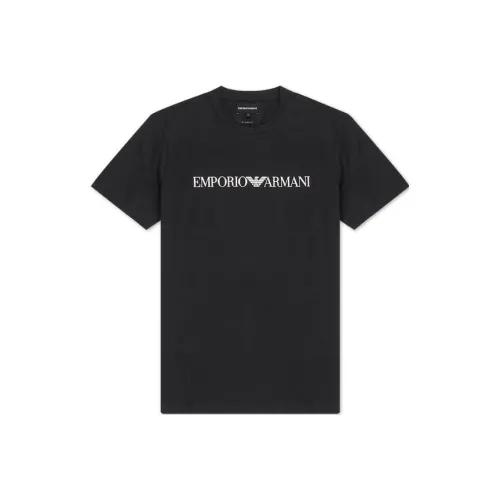 EMPORIO ARMANI Черные Мужские T-Рубашки