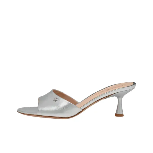 GIANVITO ROSSI Ascent Слипоны 5,5 см Женские Серебряные