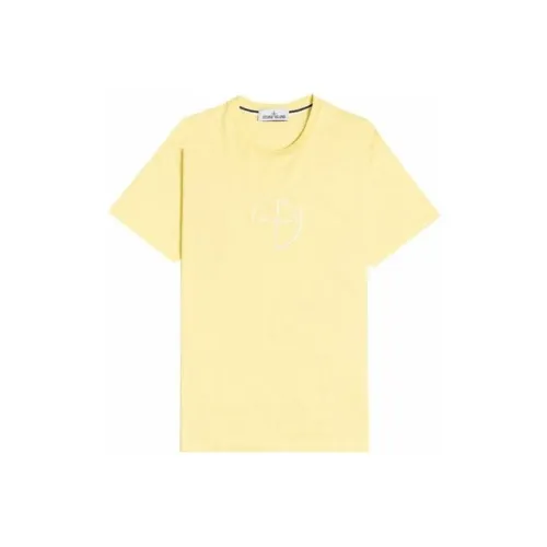 STONE ISLAND Рубашка Мужская Желтая