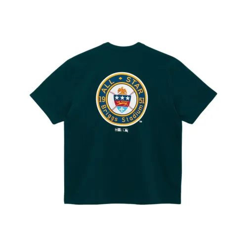 New Era SS24 T-Shirt Унисекс Темно-циановый
