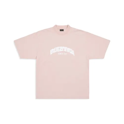 BALENCIAGA Розовый Унисекс Футболка
