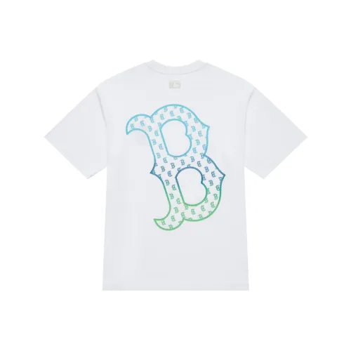 MLB MONOGRAM Reading Collection SS24 T Рубашка Унисекс Айвори