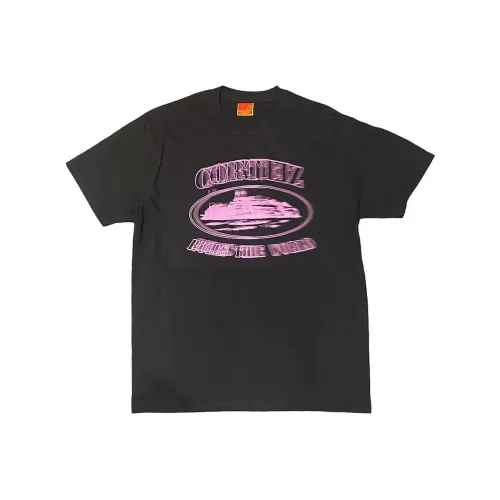 Corteiz Co-brand Черная Мужская Рубашка