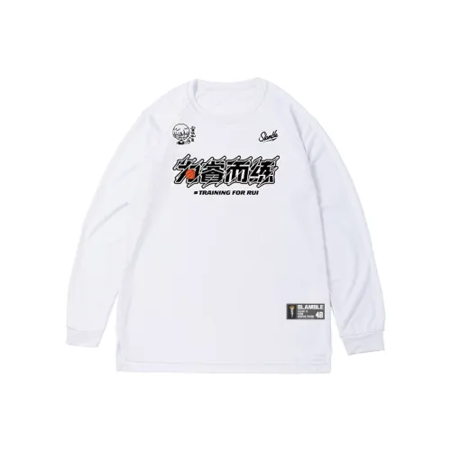Slamble x WEIRUIERLIAN T-Shirt Унисекс