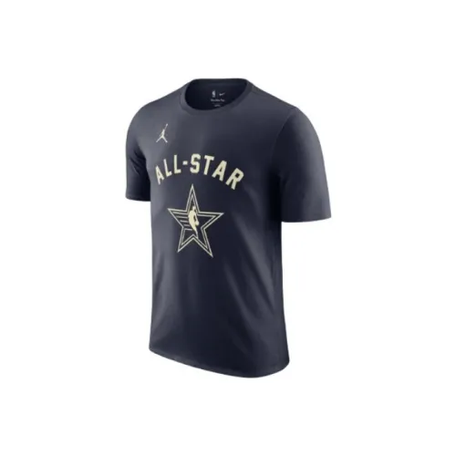 Jordan 2024 NBA All Star Weekend Essential T-Shirt Мужской Синий