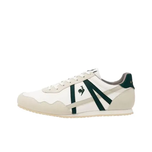 Le Coq Sportif LCS NANCY CLASSIC 2 Противоскользящий устойчивый к истиранию низкий топ повседневная обувь унисекс белый