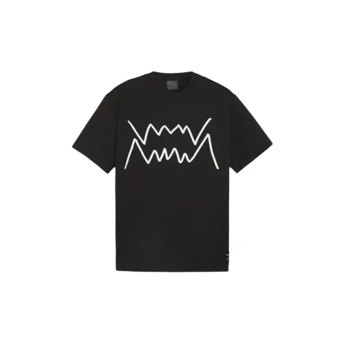 PUMA Jaws Core Мужская баскетбольная футболка T-Shirt Мужская Черная