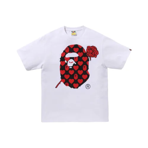 A BATHING APE SS24 T Рубашка Унисекс Белый