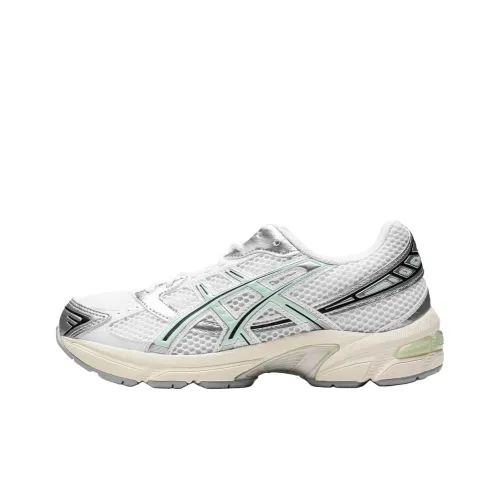 Asics Гель 1130 Устойчивый к истиранию Низкий Топ Повседневные Беговые кроссовки Женские Белый Зеленый
