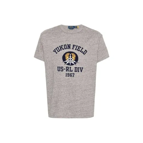 Polo Ralph Lauren T-рубашка мужская цвет фотиния серый