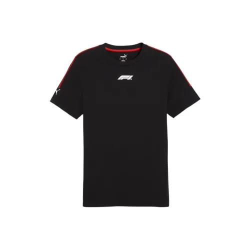 PUMA F1 Мужская Черная Футболка