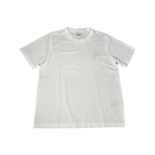 Burberry Белая Унисекс Футболка