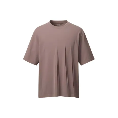 UNIQLO SS24 T Рубашка Мужская Умбра