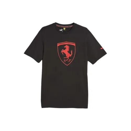 PUMA Scuderia Ferrari Черные Мужские Футболки