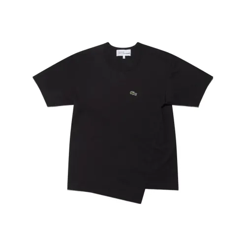 COMME DES GARCONS SHIRT CDG Рубашка X lacoste Co Branded SERIES Черная Унисекс T Рубашка