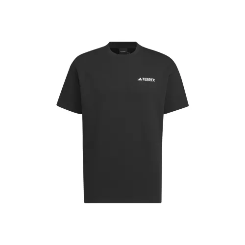 Adidas National Geographic Co Бренд Секция Черные Мужские T-Рубашки