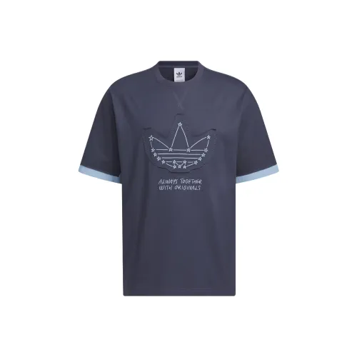 Adidas Originals T-Shirt Унисекс Темно-синий