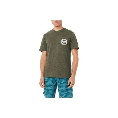 ASICS Армейский зеленый Мужская футболка с коротким рукавом