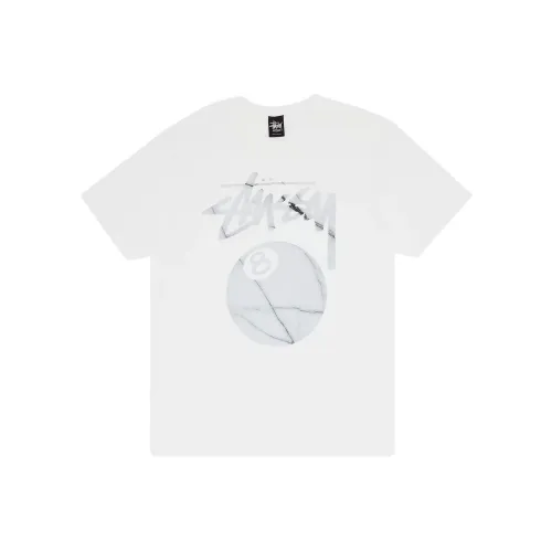 Stussy Белый Мужской T-Рубашки