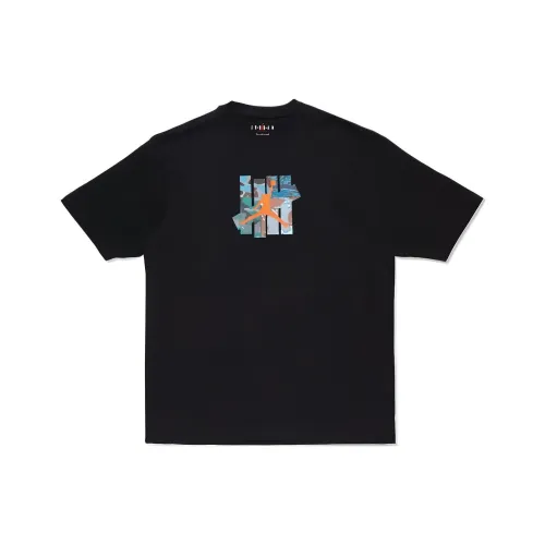 Джордан UNDEFEATED x JORDAN T-Shirt US Version Мужская Черная