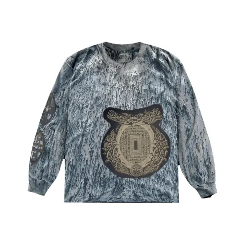 Travis Scott T-Shirt Унисекс Синий