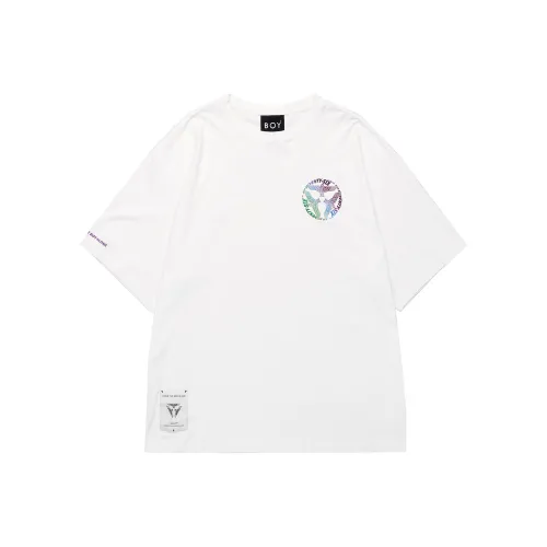 BOY LONDON Белая Мужская T-Рубашка