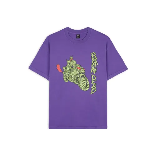 Brain Dead co-brand Фиолетовая Мужская T-рубашка